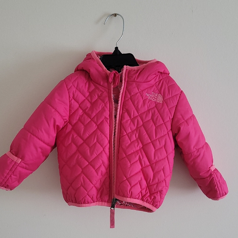 The North Face Quilted Hooded Double sided Jacket